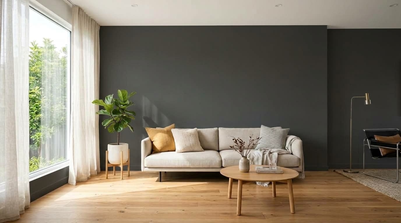 Contemporary Iron Wall Finish