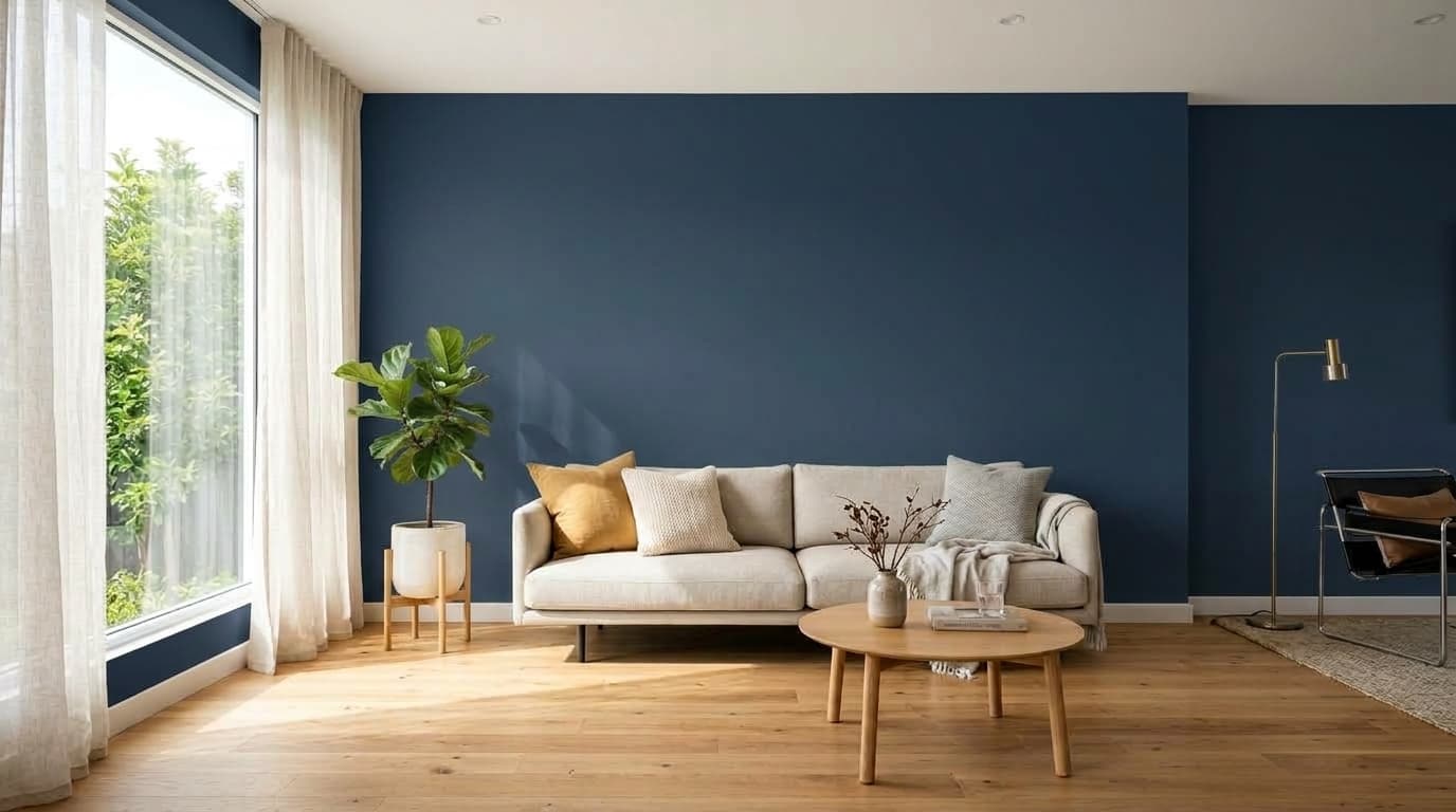 Pacific Heritage Navy Wall Finish